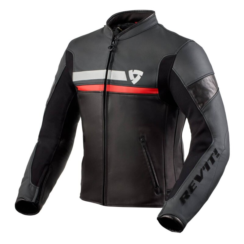 Revit Mile Motorrad Jacke Schwarz Rot Kaufen Sp Tz Nder