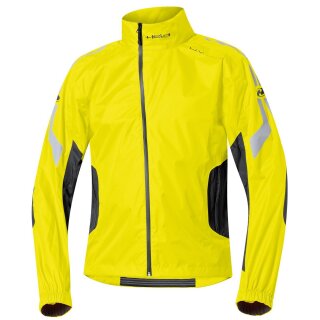 Held Wet Tour Motorrad Regen-Jacke schwarz neongelb