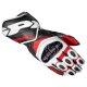 Spidi Carbo 7 Motorrad Handschuh rot weiss schwarz