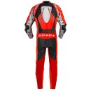 Spidi Track Replica Evo Lederkombi 1pc neonrot weiss