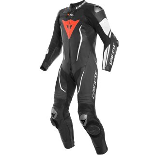 Dainese Misano 2 D-Air Perf. 1Pc Airbag-Kombi schwarz weiss