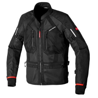 Spidi Tech Armor Sommer Motorrad-Jacke schwarz