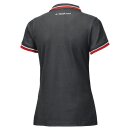 Held Polo-Shirt Bikers Damen Polo-Shirt schwarz rot