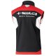 Held Team Softshell-Weste schwarz rot