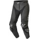 Alpinestars Track V2 Motorrad Leder-Hose schwarz