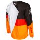 Klim XC Lite Jersey Motocross Hemd weiss schwarz orange