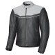 Held Heyden Motorrad-Jacke Leder schwarz grau