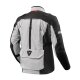 Revit Sand 4 Motorrad-Jacke Textil silber schwarz