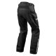 Revit Sand 4 Motorrad-Hose Textil schwarz