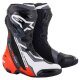 Alpinestars Supertech R Stiefel schwarz neonrot weiss grau