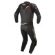 Alpinestars GP Force Chaser Lederkombi 2Pc schwarz neonrot