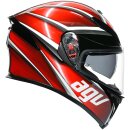 AGV K5 S Tempest Helm schwarz rot