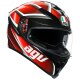 AGV K5 S Tempest Helm schwarz rot