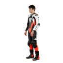 Dainese Laguna Seca 5 Perf. Kombi 1Pc schwarz weiss neonrot