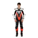 Dainese Laguna Seca 5 Perf. Kombi 1Pc schwarz weiss neonrot