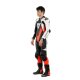 Dainese Laguna Seca 5 Perf. Kombi 1Pc schwarz weiss neonrot