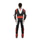 Dainese Laguna Seca 5 Perf. Kombi 1Pc schwarz weiss neonrot