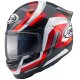 Arai Quantic Snake Helm rot grau weiss