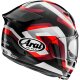 Arai Quantic Snake Helm rot grau weiss