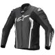 Alpinestars Missile V2 Motorrad-Jacke schwarz weiss