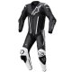 Alpinestars Fusion Lederkombi 1Pc schwarz weiss