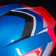 Icon Airflite Ultrabolt Helm weiss blau rot