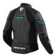 Revit Median Ladies Damen Motorrad-Jacke schwarz blau