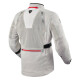 Revit Levante 2 H2O Motorrad-Jacke Textil silber