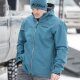 Klim Stow Away Pro Gore-Tex Regen-Jacke blau schwarz