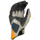 Klim Badlands Aero Pro S. Motorrad-Handschuh blau orange