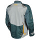 Klim Carlsbad Motorrad-Jacke Textil orange blau grau