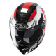 HJC F70 Carbon Kesta Helm MC1 carbon grau rot weiss