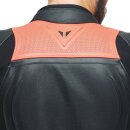 Dainese Racing 4 Perf. Motorrad-Jacke schwarz neonrot