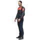 Dainese Racing 4 Perf. Motorrad-Jacke schwarz neonrot