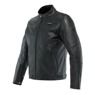 Dainese Mike 3 Motorrad Leder-Jacke schwarz