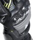 Dainese Druid 4 Motorrad-Handschuh schwarz grau neongelb