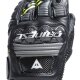 Dainese Druid 4 Motorrad-Handschuh schwarz grau neongelb