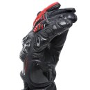 Dainese Druid 4 Motorrad-Handschuh schwarz rot weiss