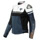 Dainese Rapida Lady Damen Motorrad-Jacke schwarz weiss gold