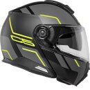 Schuberth C5 Master Klapphelm matt neongelb grau schwarz