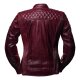 4SR Scrambler Damen Motorrad-Jacke Leder rot