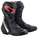 Alpinestars Supertech R Stiefel schwarz weiss neonrot...