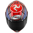 Suomy SR-GP On Board Helm Isle of Man blau neonrot