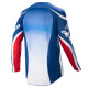 Alpinestars Racer Semi Motocross-Hemd blau orange