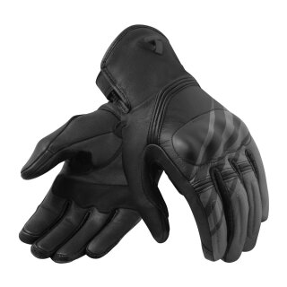 Revit Redhill Motorrad Leder-Handschuh schwarz grau