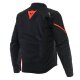 Dainese Smart Jacket LS Sport D-Air Airbag-Jacke schwarz neonrot