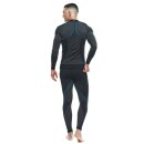 Dainese Dry LS Funktions-Hemd schwarz blau