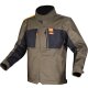 LS2 Titanium Motorrad Textil-Jacke grün blau neonorange