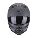 Scorpion Exo-Combat II Graphite Streetfighter-Helm grau