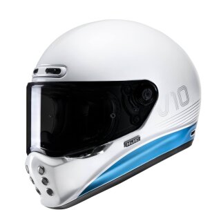 HJC V10 Tami Retrohelm MC2 weiß blau